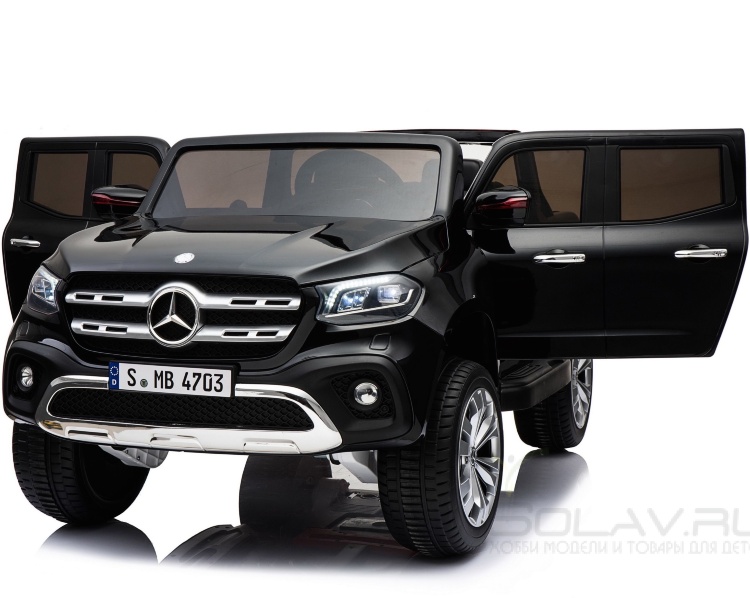 Электромобиль Mercedes-Benz X-Class 4WD - XMX606-BLACK-PAINT