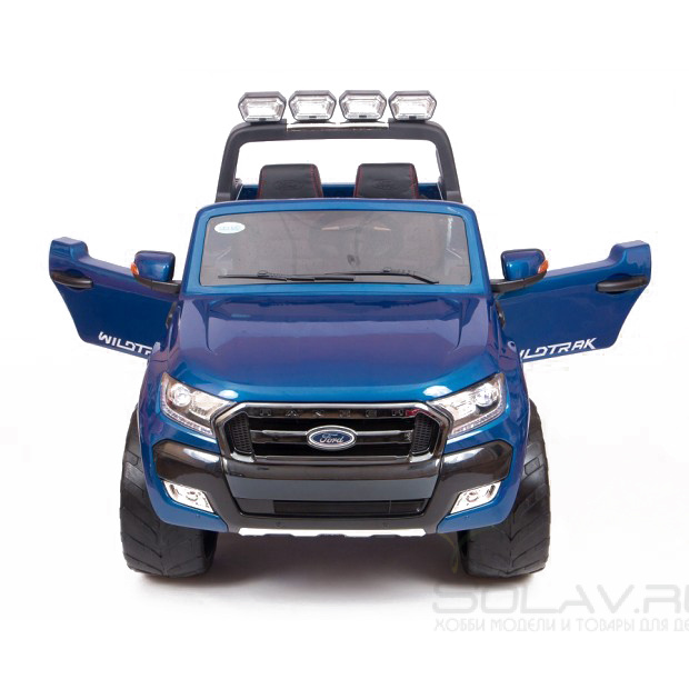 Детский электромобиль Dake Ford Ranger Blue 4WD MP4 - DK-F650-BL