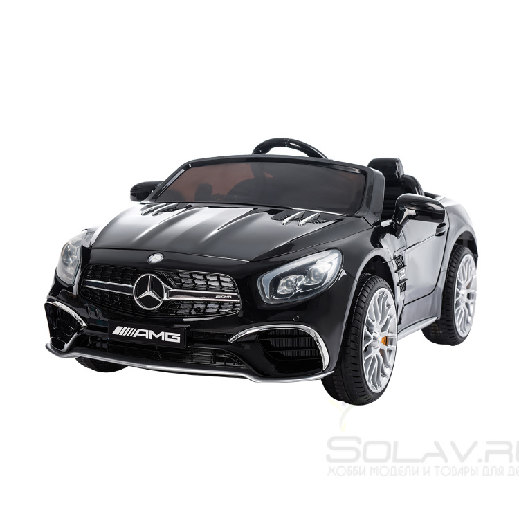 Детский электромобиль Mercedes-Benz SL65 Black 12V 2.4G - XMX602