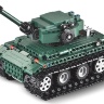 Конструктор Double E Cada Technics, Танк Tiger 1, 313 деталей, пульт управления - C51018W