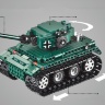 Конструктор Double E Cada Technics, Танк Tiger 1, 313 деталей, пульт управления - C51018W