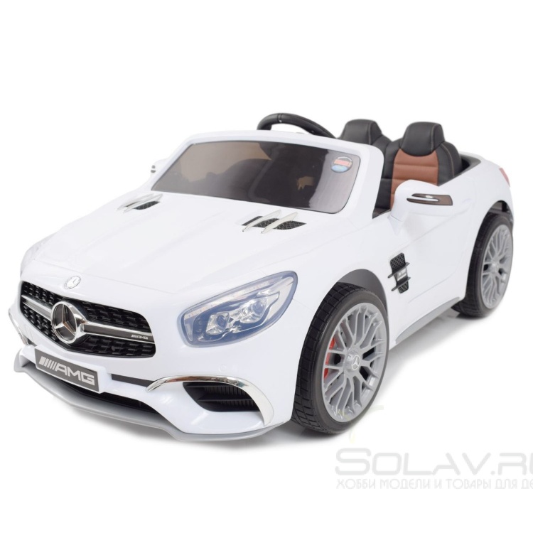 Детский электромобиль Mercedes Benz SL65 White 12V 2.4G - XMX602-W