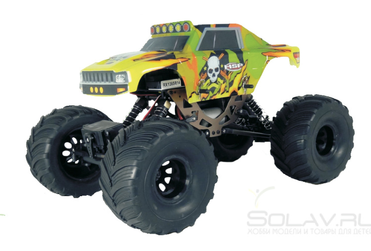 Радиоуправляемый краулер HSP Rock Crawler 4WD 1:16 Dominator 2.4G - 94681-681С