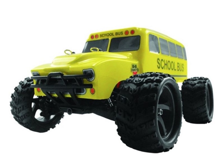 Радиоуправляемый монстр Himoto School Bus Brushless 4WD 2.4G 1/18 RTR