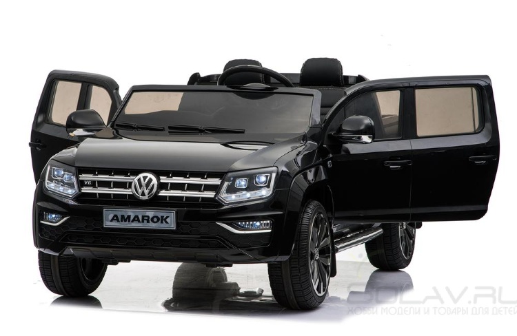 Детский электромобиль Volkswagen Amarok Black 4WD 2.4G - DMD-298-BLACK