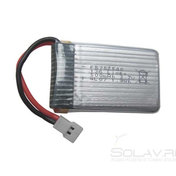 Аккумулятор Syma X5C (X5SW) LiPo 3.7V 500 mAh - X5SW-10