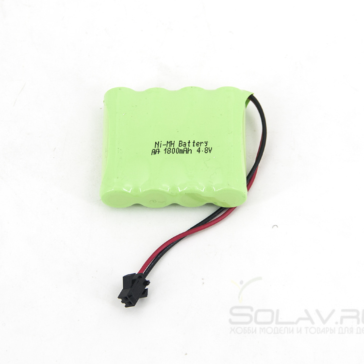 Аккумулятор Ni-Mh 4.8V 1800 mAh AA для танков Zegan 1/28