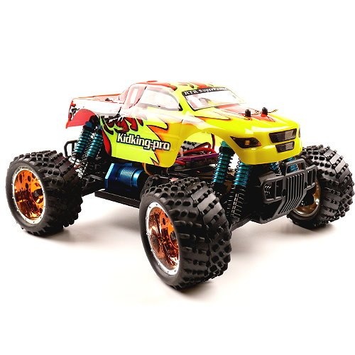 Радиоуправляемый внедорожник HSP Electric Off-Road KidKing Pro 4WD 1:16 - 94186PRO - 2.4G