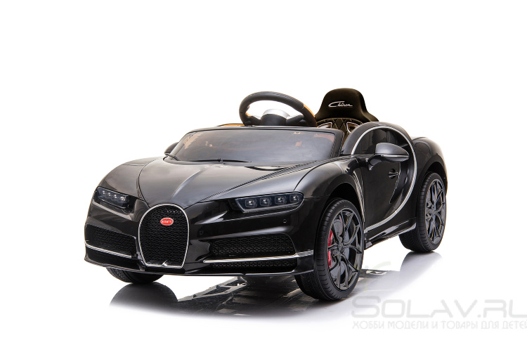 Детский электромобиль Bugatti Chiron 2.4G - BLACK - HL318