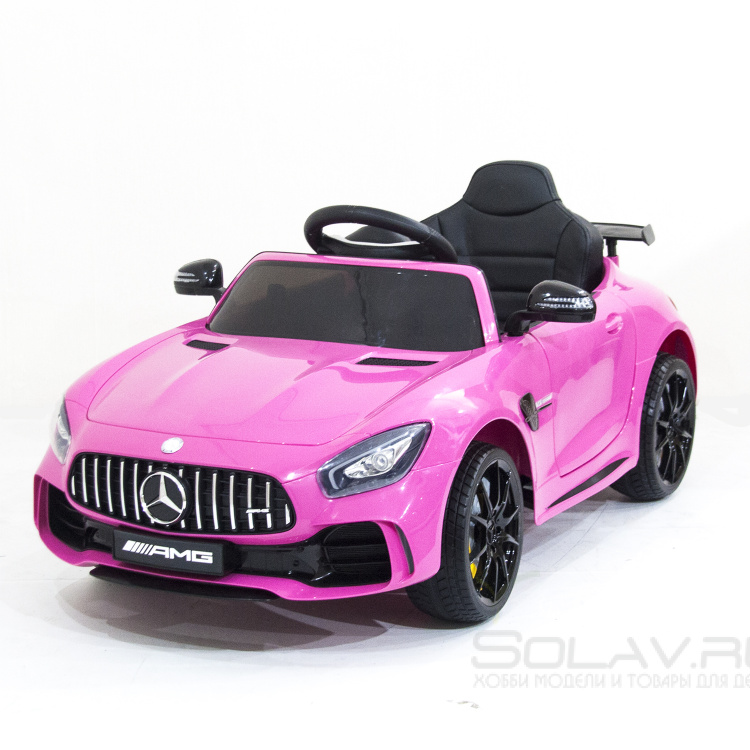 Детский электромобиль Mercedes Benz AMG GT R 2.4G - PINK - HL288