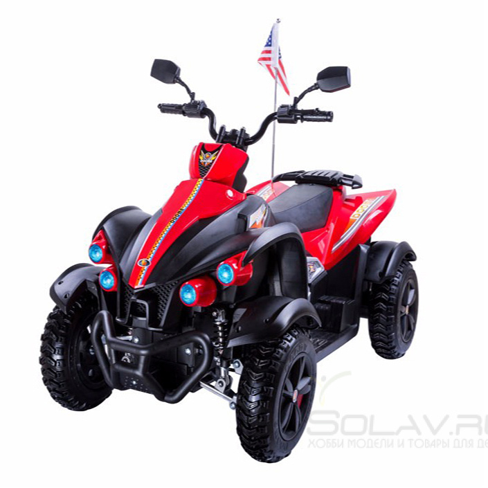 Детский спортивный электроквадроцикл Dongma ATV Red 12V - DMD-268B