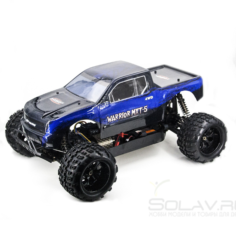 Радиоуправляемый внедорожник HSP Sheleton Blue EP Brushless 4WD 1:5 2.4G - 94080-14050-BL