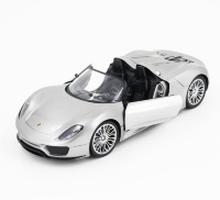 Радиоуправляемая машина Porsche 918 Spider Silver 1:14 - 2246J-S