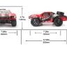 Радиоуправляемая модель Шорт-корс трака Remo Hobby Rocket 4WD RTR 1:16 влагозащита +LiPo