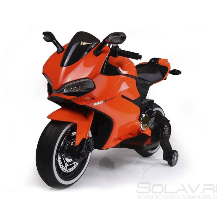 Детский электромобиль - мотоцикл Ducati Orange - SX1628-G-ORANGE