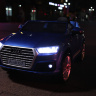 Детский электромобиль Audi Q7 LUXURY 2.4G - Blue - HL159-LUX-BL