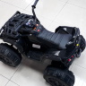 Детский квадроцикл Grizzly ATV Black 12V с пультом управления 2.4G- BDM0906