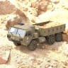 Радиоуправляемая машина Heng Long американский военный грузовик 6WD 2.4G 1/16 RTR