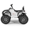 Детский квадроцикл Grizzly ATV White 12V с пультом управления 2.4G- BDM0906