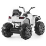 Детский квадроцикл Grizzly ATV White 12V с пультом управления 2.4G- BDM0906