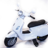 Детский мотоцикл скутер на аккумуляторе Vespa XMX 318