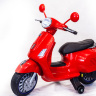 Детский мотоцикл скутер на аккумуляторе Vespa XMX 318