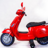 Детский мотоцикл скутер на аккумуляторе Vespa XMX 318