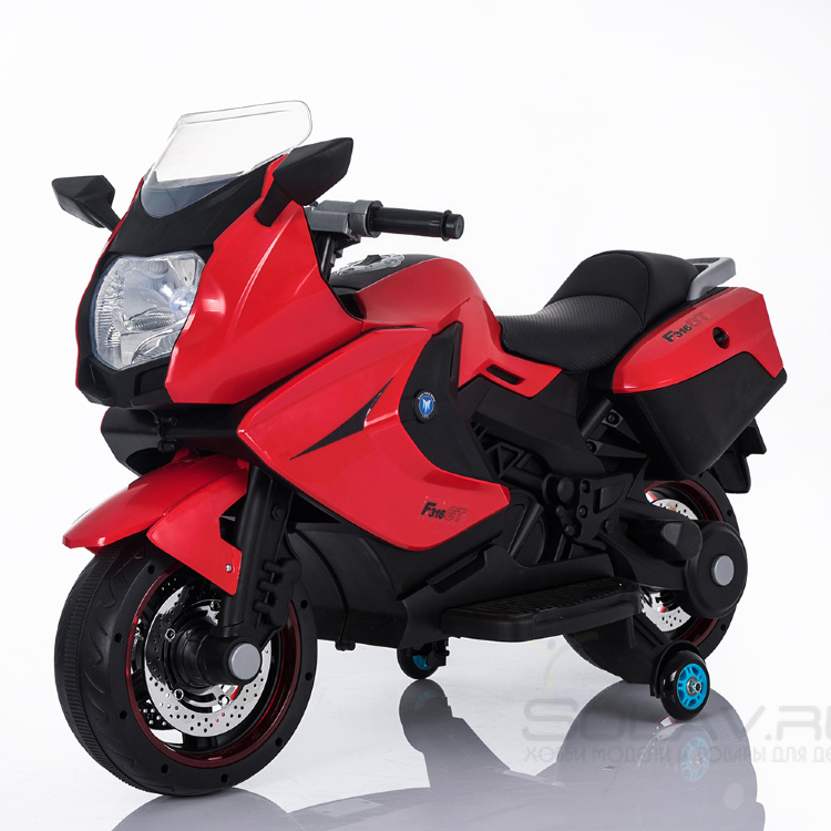 Детский электромобиль мотоцикл BMW K1200GT Red 12V - XMX-316