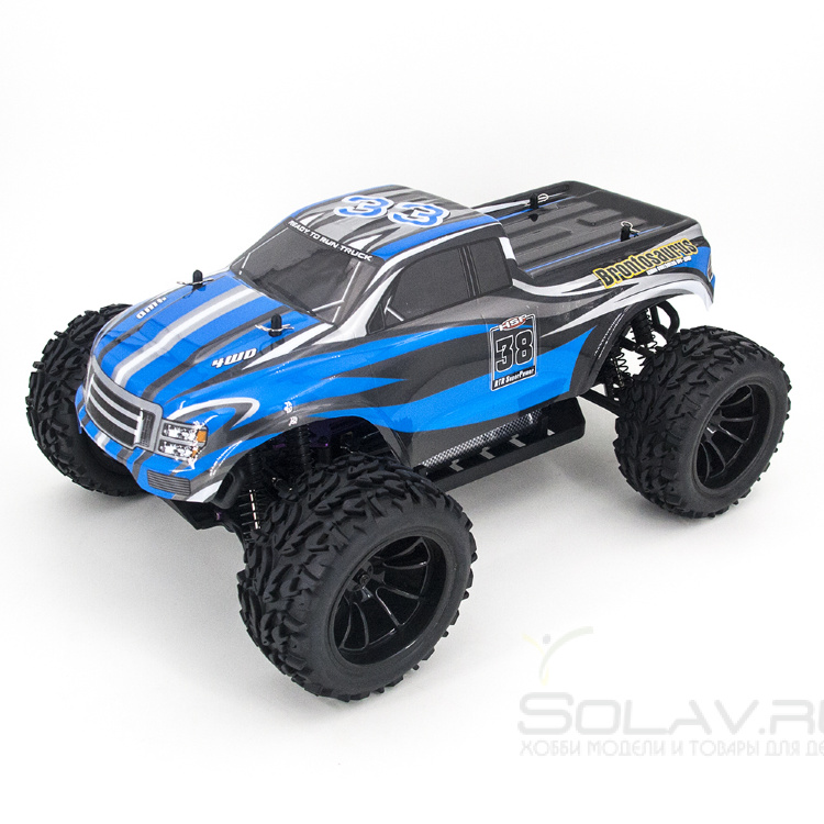 Радиоуправляемый джип HSP Electric Off-Road Car 4WD 1:10 - 94111-NC111-BL - 2.4G