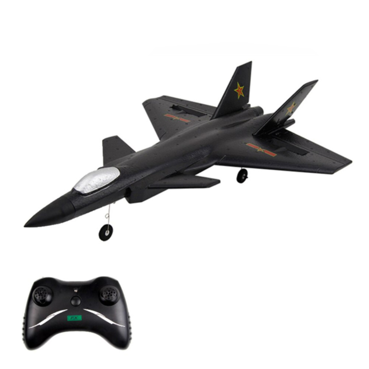 Радиоуправляемый самолет Fei Xiong J-20 RTF 2.4G - FX830-BLACK