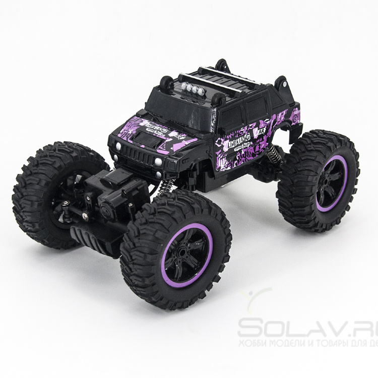 Радиоуправляемый краулер Hummer H2 Purple 1:14 2.4G - MZ-2848