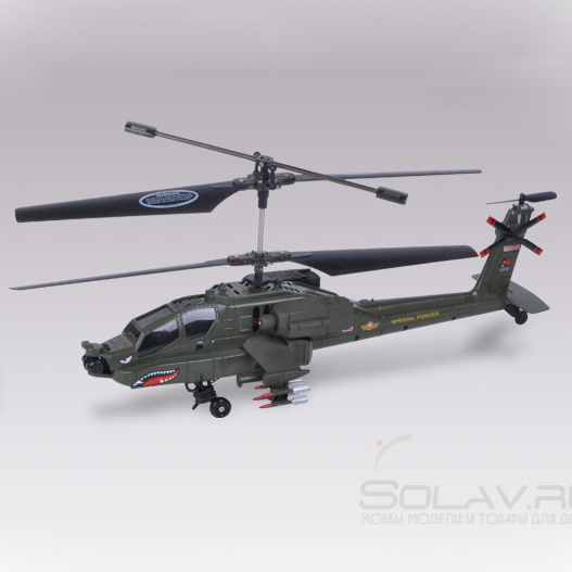 Радиоуправляемый вертолет Syma Apache AH-64 - S023G