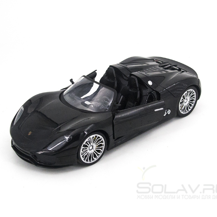 Радиоуправляемая машина Porsche 918 Spider Black 1:14 - 2246J