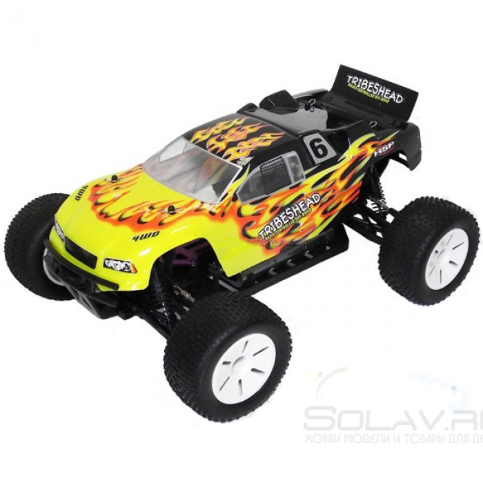 Радиоуправляемый внедорожник HSP Electric Truggy Tribeshead-2 4WD 1:10 - 94124N-12415 - 2.4G