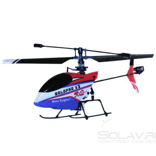 Радиоуправляемый вертолет Nine Eagles Solo Pro V3 260A (RED&BLUE) 2.4 GHz RTF - NE30226024207001