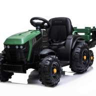 Детский электромобиль Bettyma трактор с прицепом 2WD 12V - BDM0925-GREEN