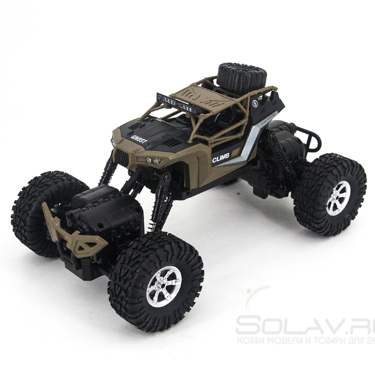 Радиоуправляемый краулер-амфибия Crazon Crawler Khaki 4WD 2.4G - 171601B