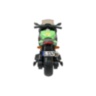 Детский электромотоцикл Kawasaki Ninja (12V, EVA, спидометр, ручка газа) - DLS07-GREEN