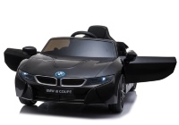 Детский электромобиль BMW i8 Coupe 12V - JE1001-BLACK-PAINT