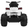 Детский квадроцикл Grizzly ATV 4WD White 12V с пультом управления - BDM0906-4