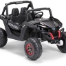 Двухместный полноприводный электромобиль Black Carbon UTV-MX Buggy 12V - XMX603-BLACK-PAINT