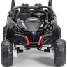 Двухместный полноприводный электромобиль Black Carbon UTV-MX Buggy 12V - XMX603-BLACK-PAINT