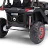 Двухместный полноприводный электромобиль Black Carbon UTV-MX Buggy 12V - XMX603-BLACK-PAINT