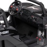 Двухместный полноприводный электромобиль Black Carbon UTV-MX Buggy 12V - XMX603-BLACK-PAINT