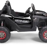 Двухместный полноприводный электромобиль Black Carbon UTV-MX Buggy 12V MP4 - XMX603-BLACK-PAINT-MP4