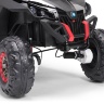 Двухместный полноприводный электромобиль Black Carbon UTV-MX Buggy 12V MP4 - XMX603-BLACK-PAINT-MP4