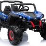 Двухместный полноприводный электромобиль Blue Spider UTV-MX Buggy 12V MP4 - XMX603-BLUE-PAINT-MP4