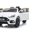 Детский электромобиль Dake Ford Focus RS White 12V 2.4G - F777-WHITE