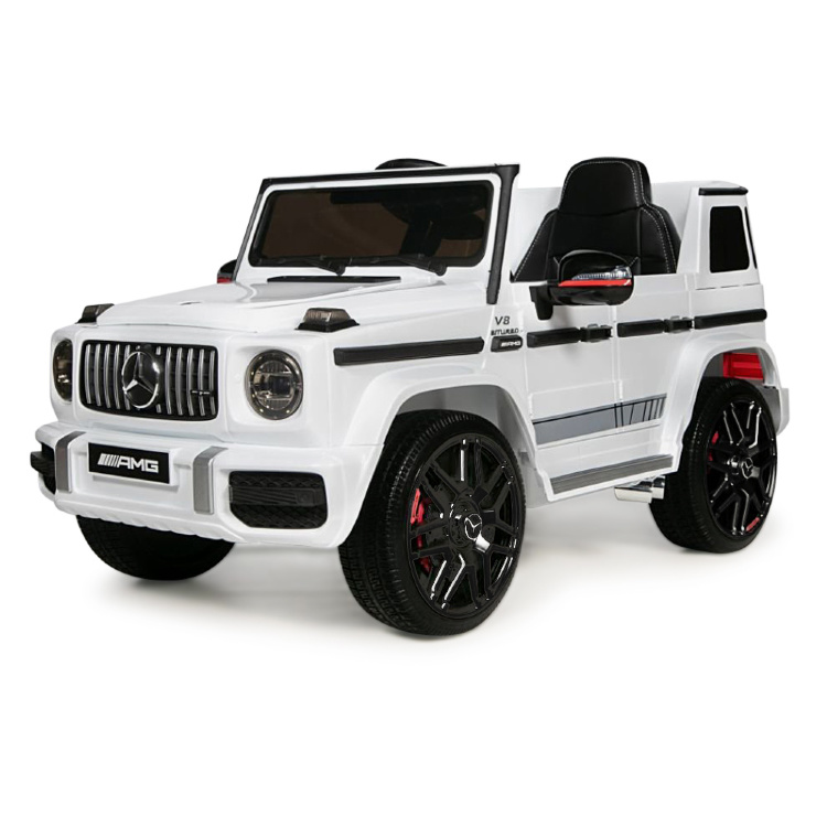 Детский электромобиль Mercedes-Benz G63 AMG 12V - BBH-0003-WHITE