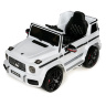 Детский электромобиль Mercedes-Benz G63 AMG 12V - BBH-0003-WHITE